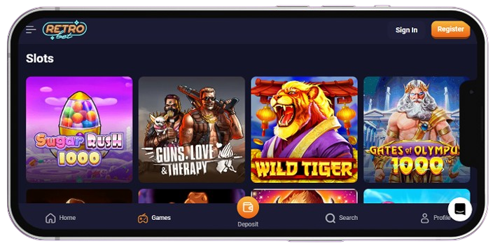 Retro Bet app